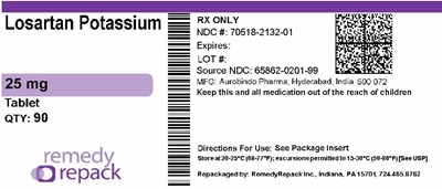 Losartan Potassium 25mg 70518 2132 01